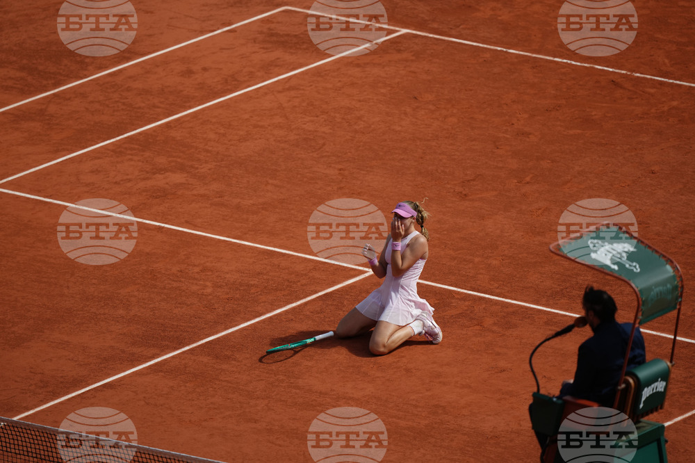 APTOPIX French Open Tennis