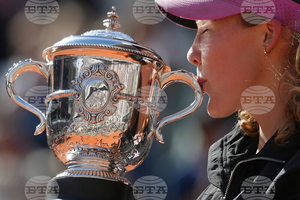 APTOPIX French Open Tennis