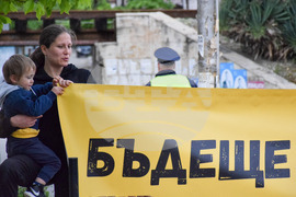 Кресна - протест - магистрала