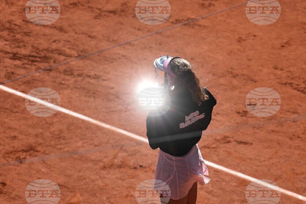 APTOPIX French Open Tennis