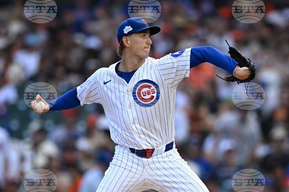 Giants Cubs Baseball