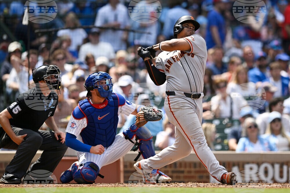 Giants Cubs Baseball