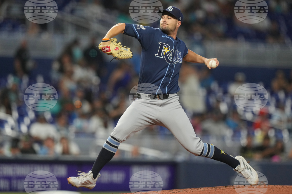 Rays Marlins Baseball