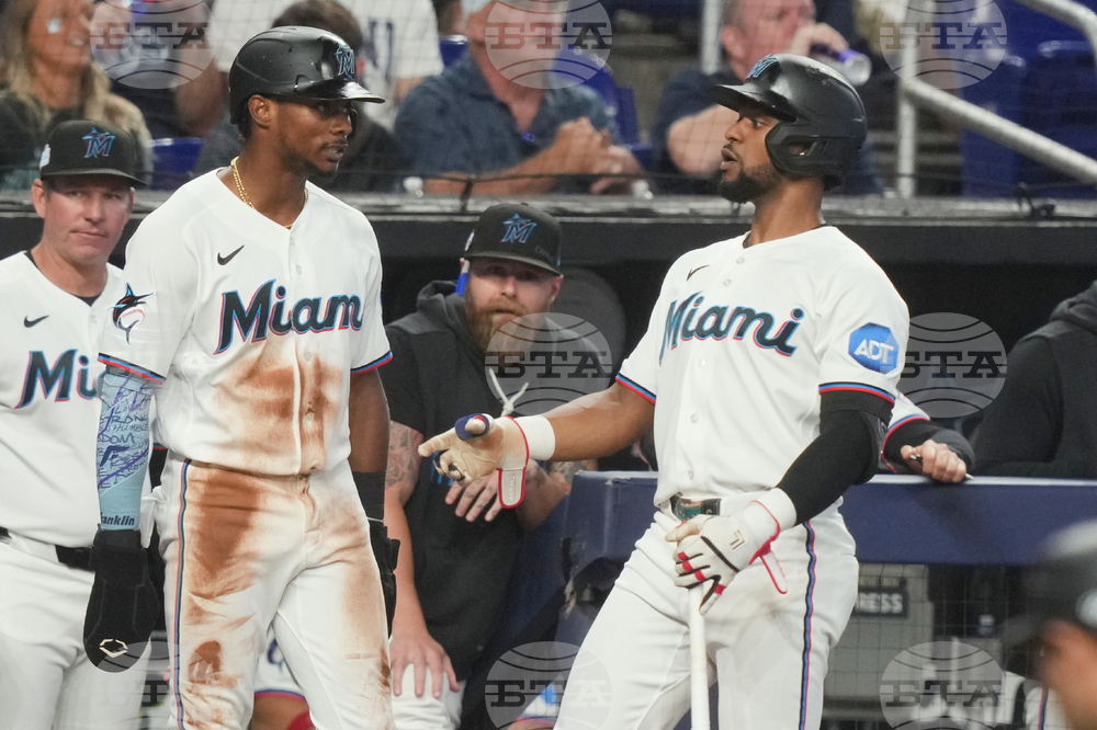 Rays Marlins Baseball