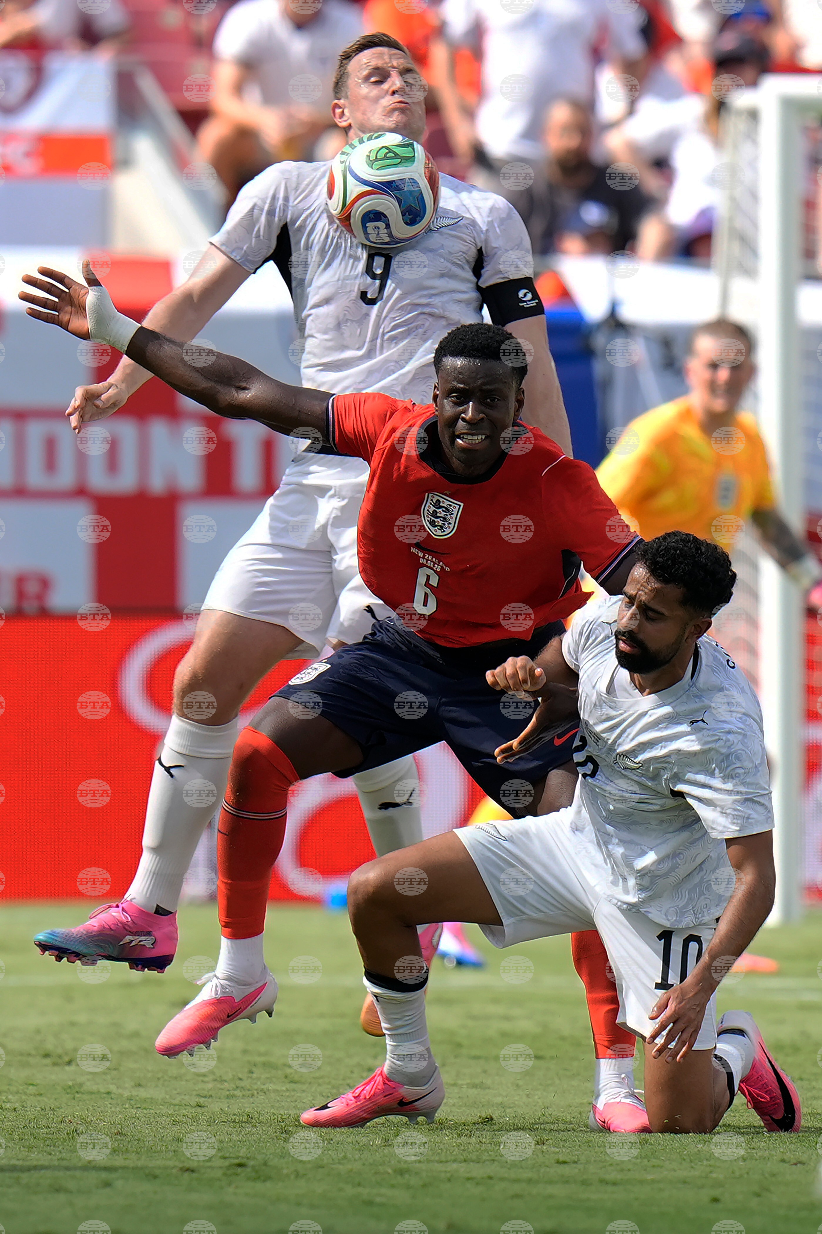 England New Zealand Soccer