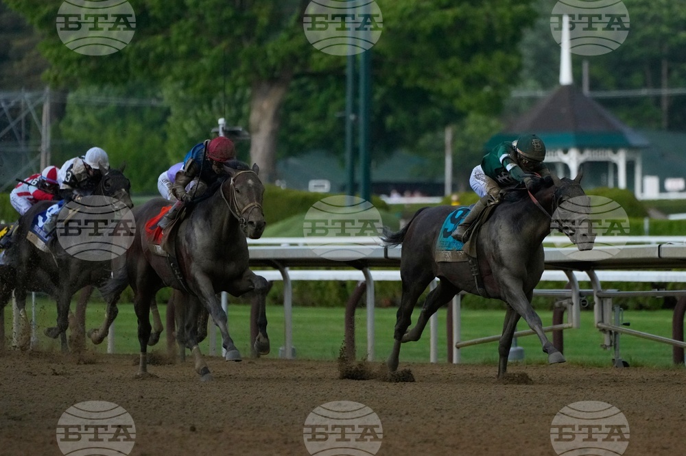 APTOPIX Belmont Stakes Horse Racing