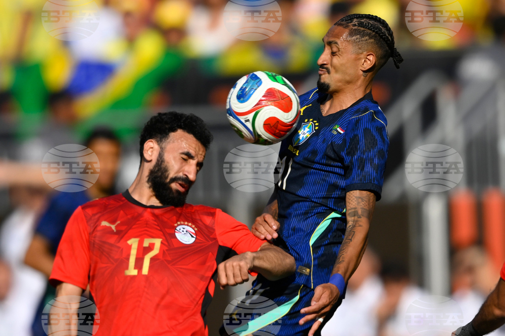 Brazil Egypt Soccer