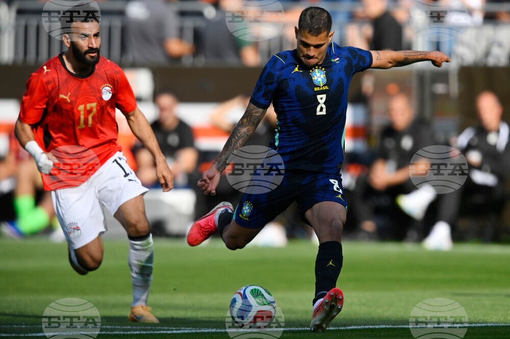 Brazil Egypt Soccer
