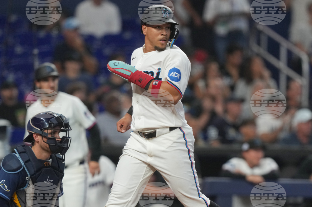 Rays Marlins Baseball