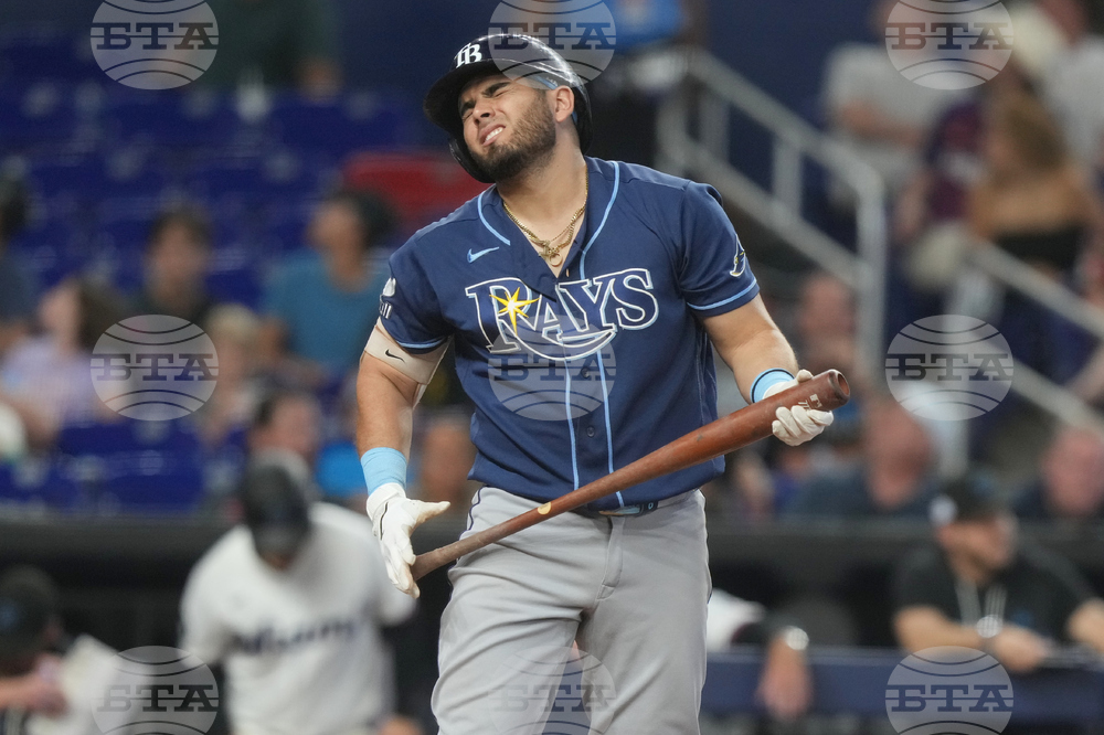 Rays Marlins Baseball