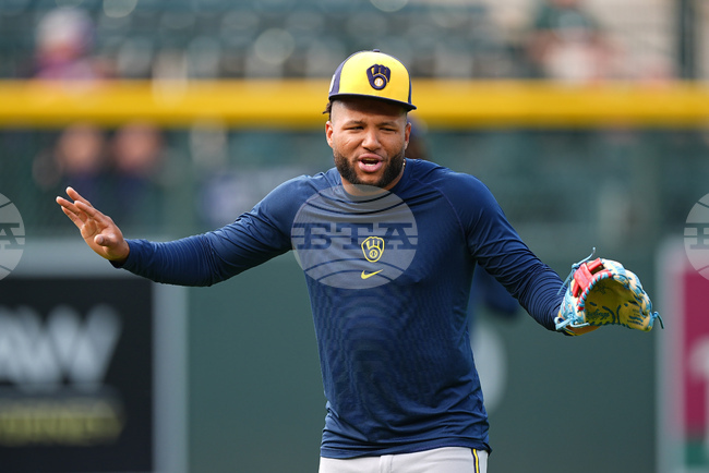 Brewers Rockies Baseball