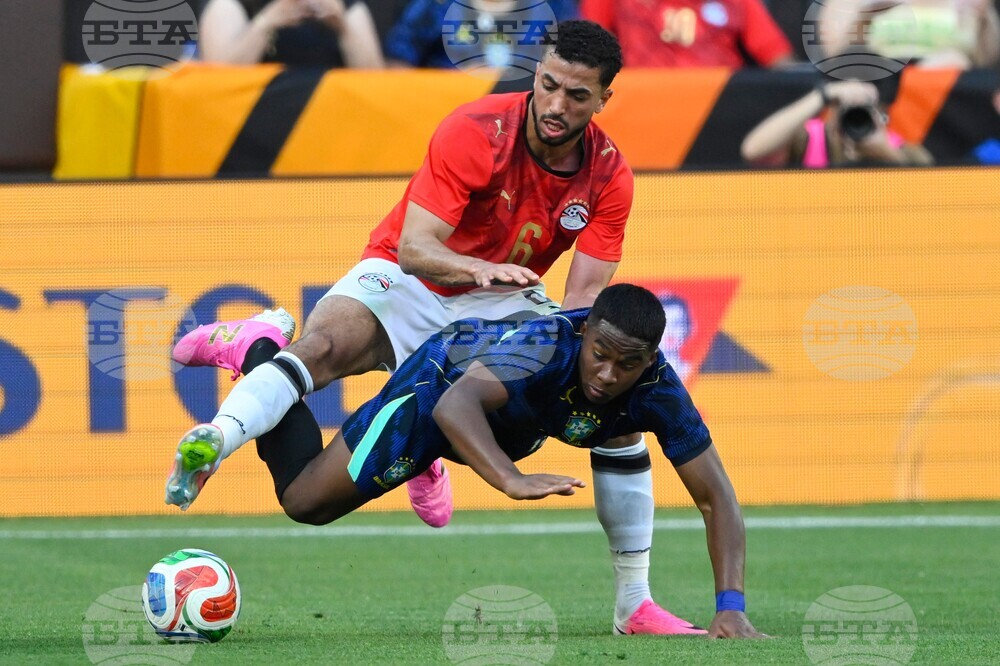 Brazil Egypt Soccer