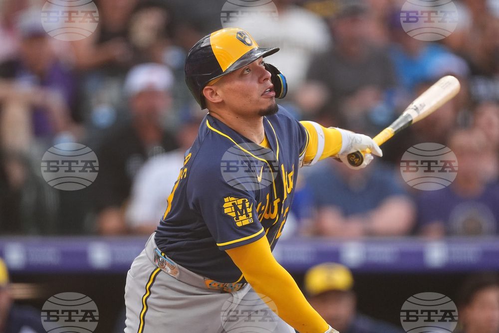 Brewers Rockies Baseball