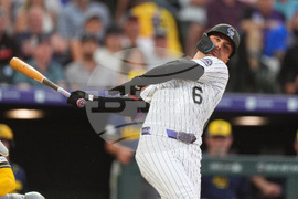 Brewers Rockies Baseball