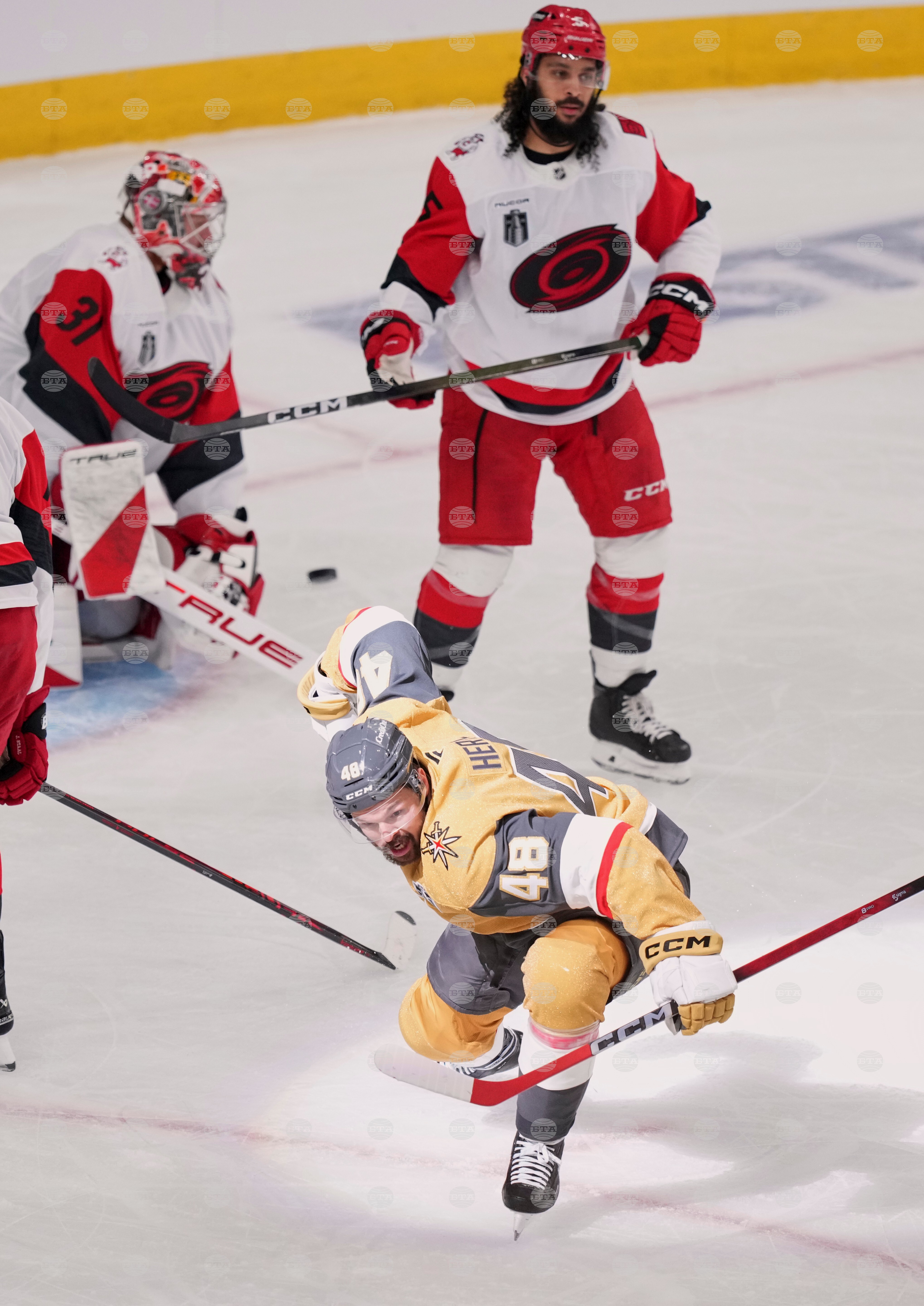 Stanley Cup Hurricanes Golden Knights Hockey