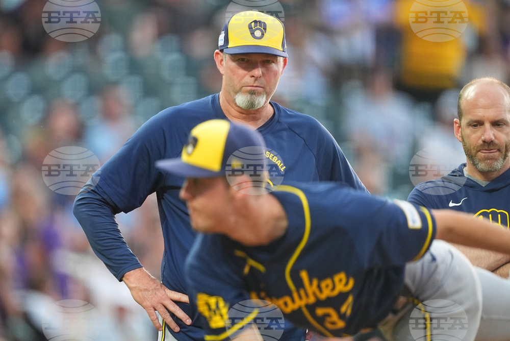 Brewers Rockies Baseball