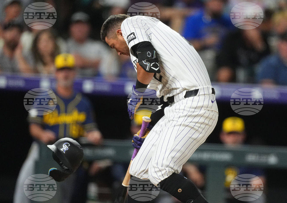 Brewers Rockies Baseball