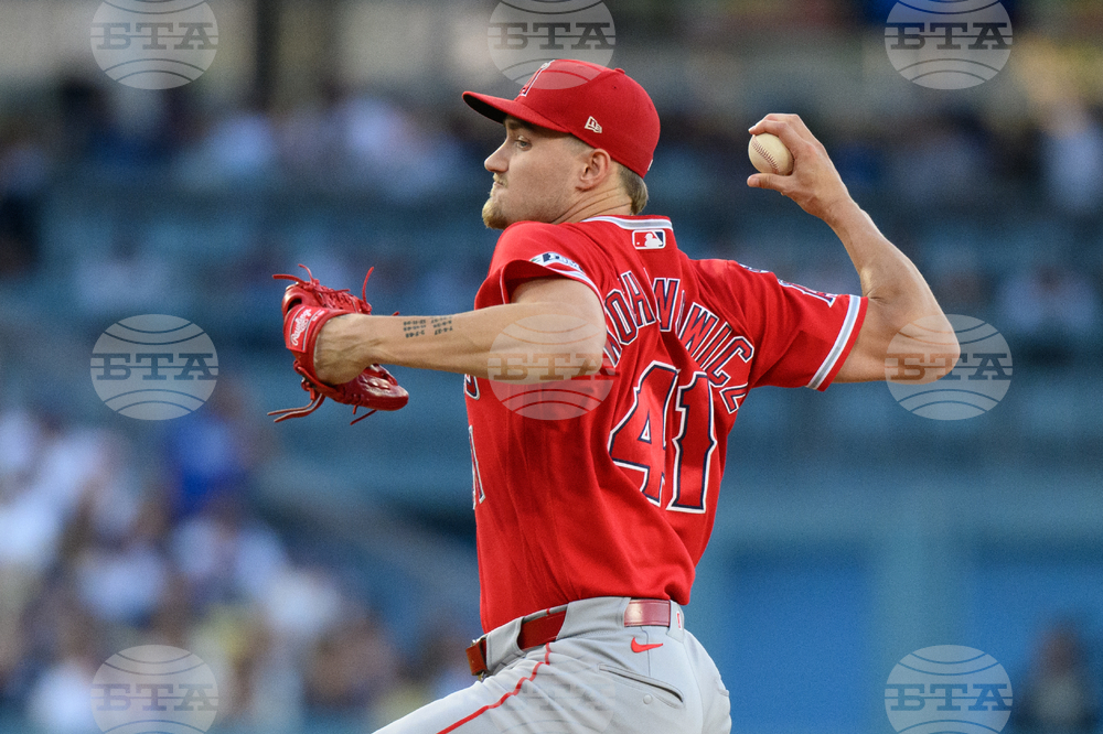 Angels Dodgers Baseball