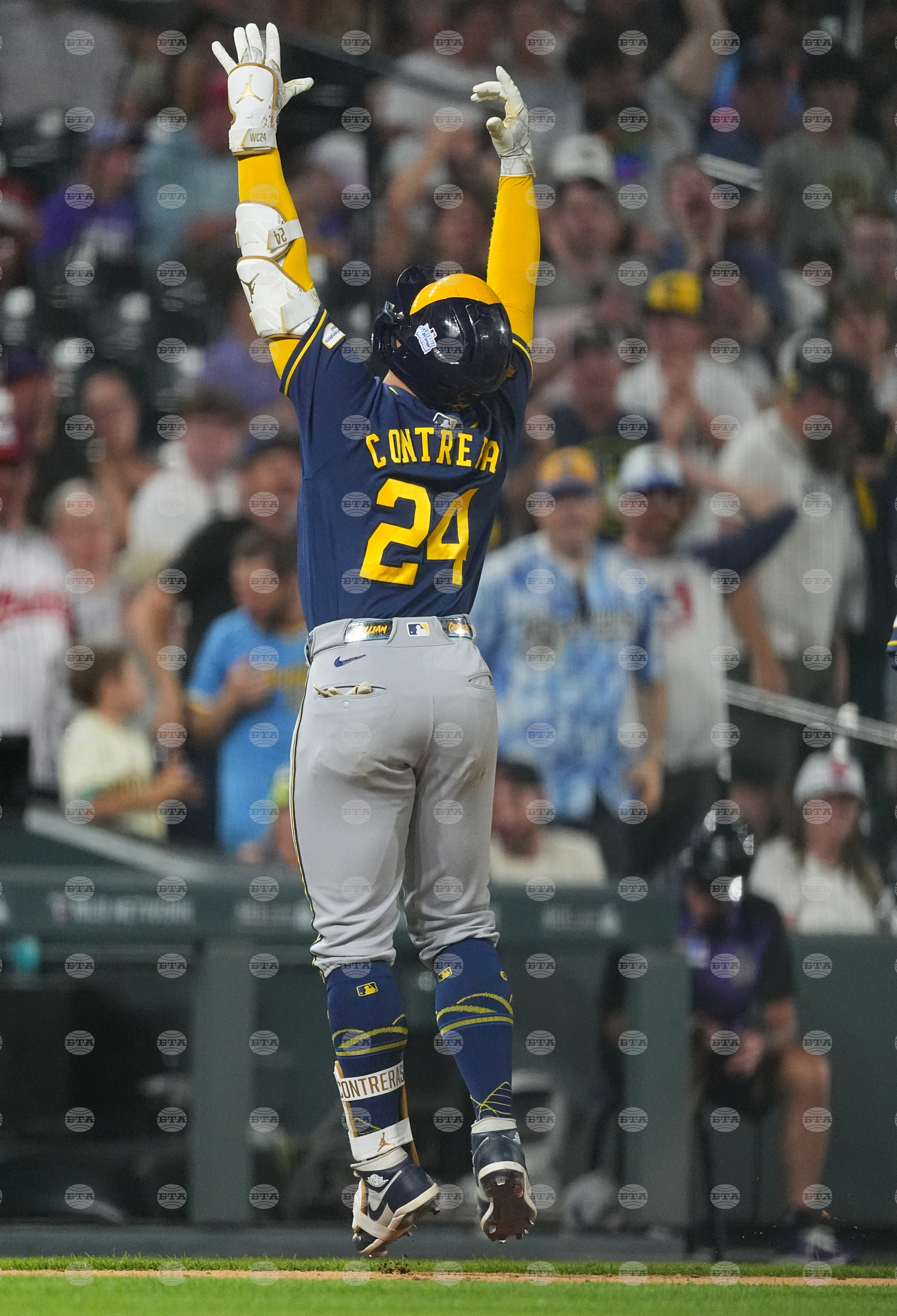 Brewers Rockies Baseball