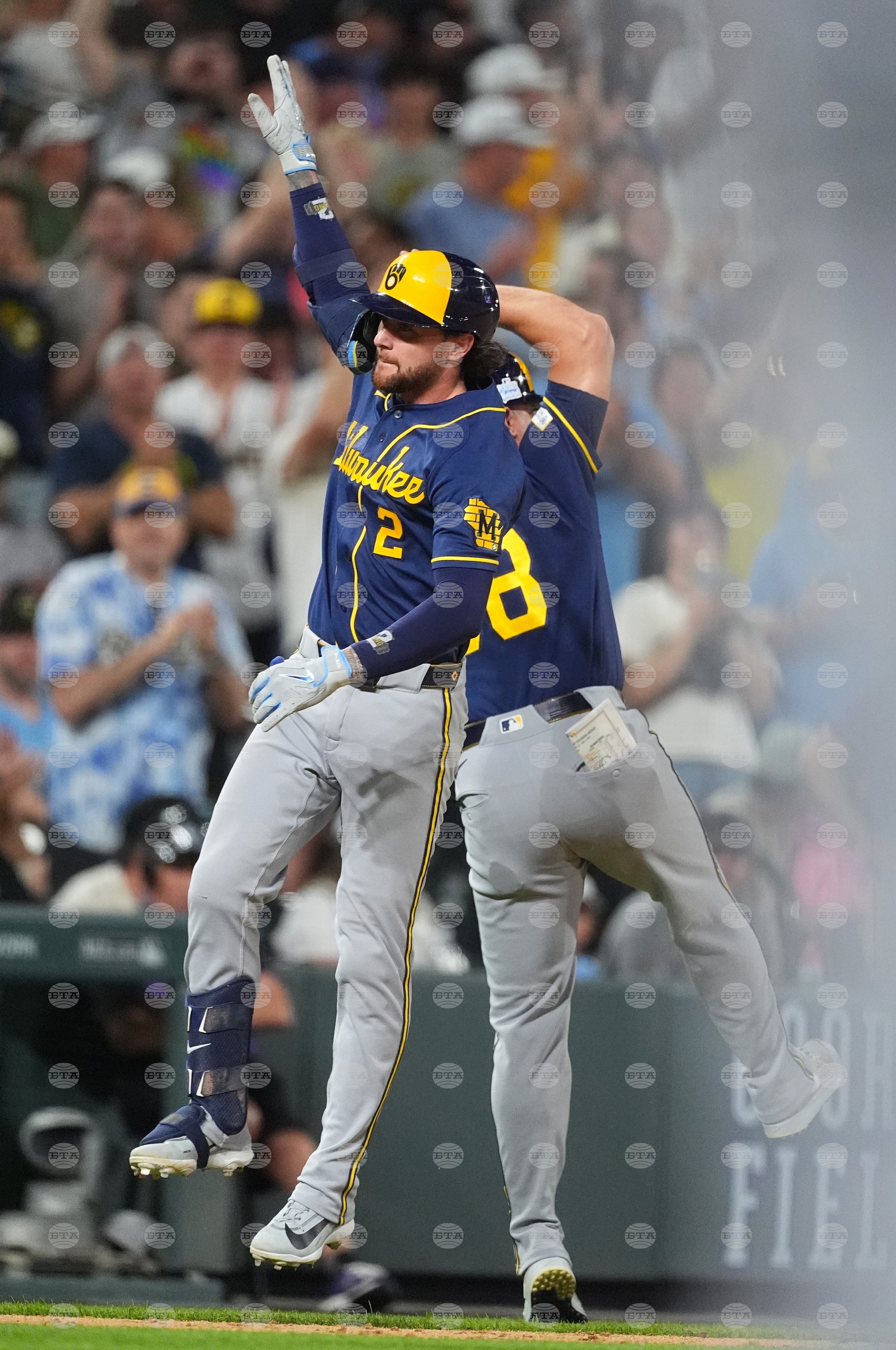 Brewers Rockies Baseball