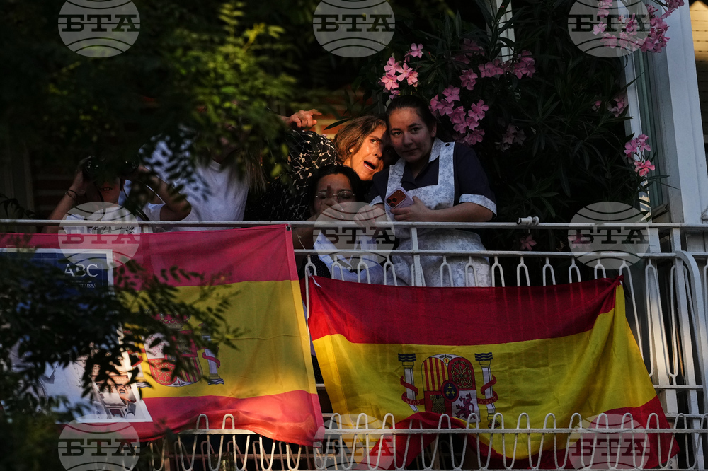 APTOPIX Spain Pope