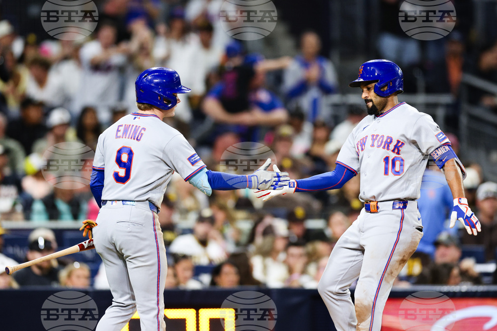 Mets Padres Baseball