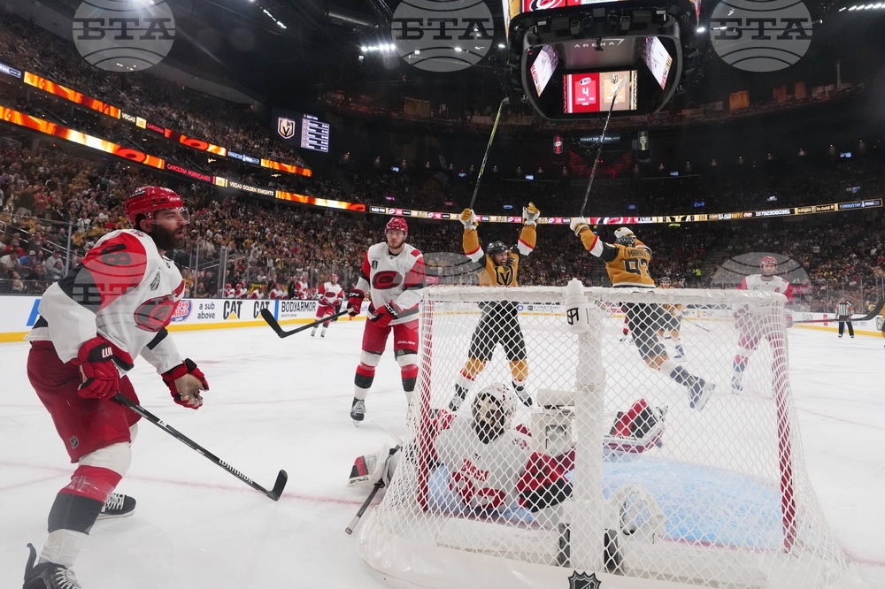 Stanley Cup Hurricanes Golden Knights Hockey