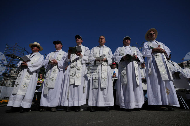 APTOPIX Spain Pope