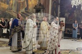 Видин - митрополит Пахомий - литургия - Неделя на всички светии