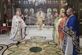 Видин - митрополит Пахомий - литургия - Неделя на всички светии
