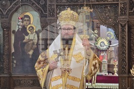 Видин - митрополит Пахомий - литургия - Неделя на всички светии