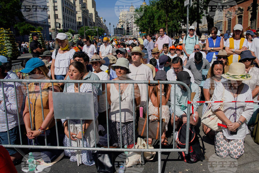 APTOPIX Spain Pope