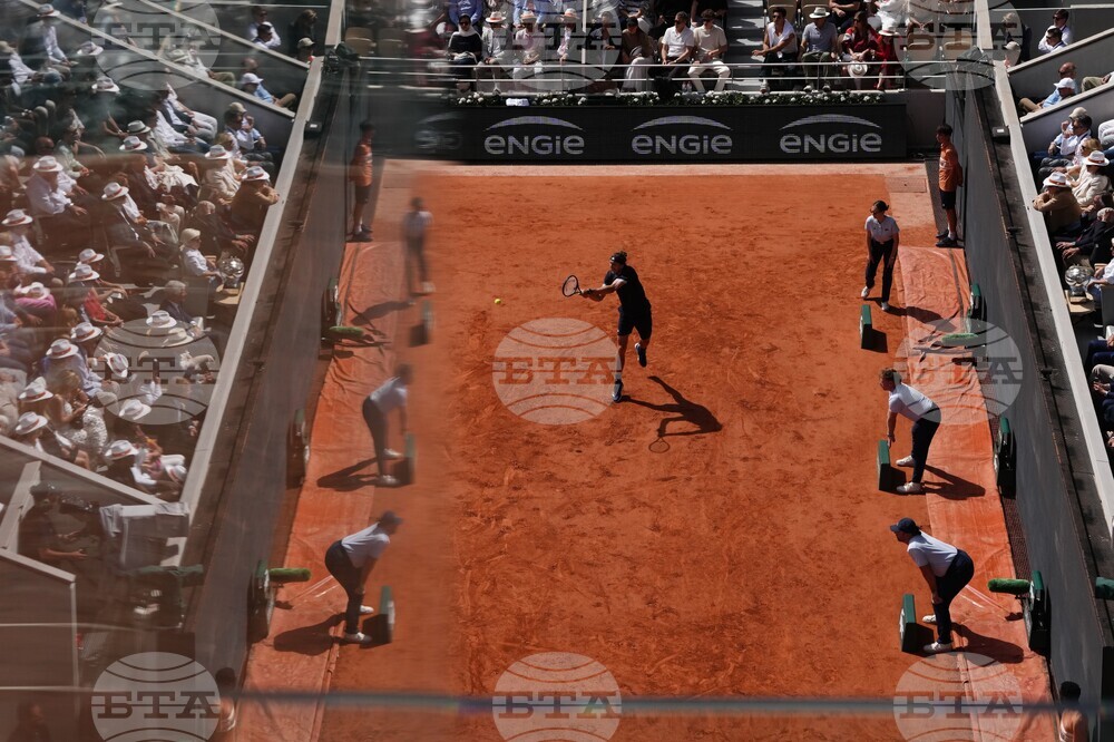 APTOPIX French Open Tennis