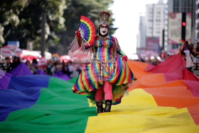 APTOPIX Brazil Pride Parade