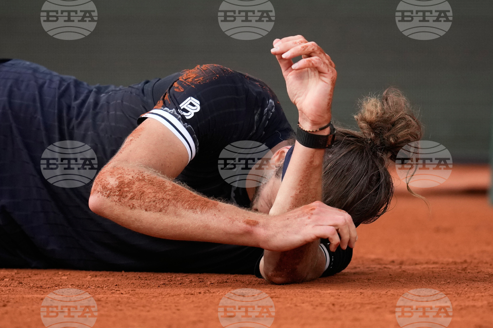 APTOPIX French Open Tennis