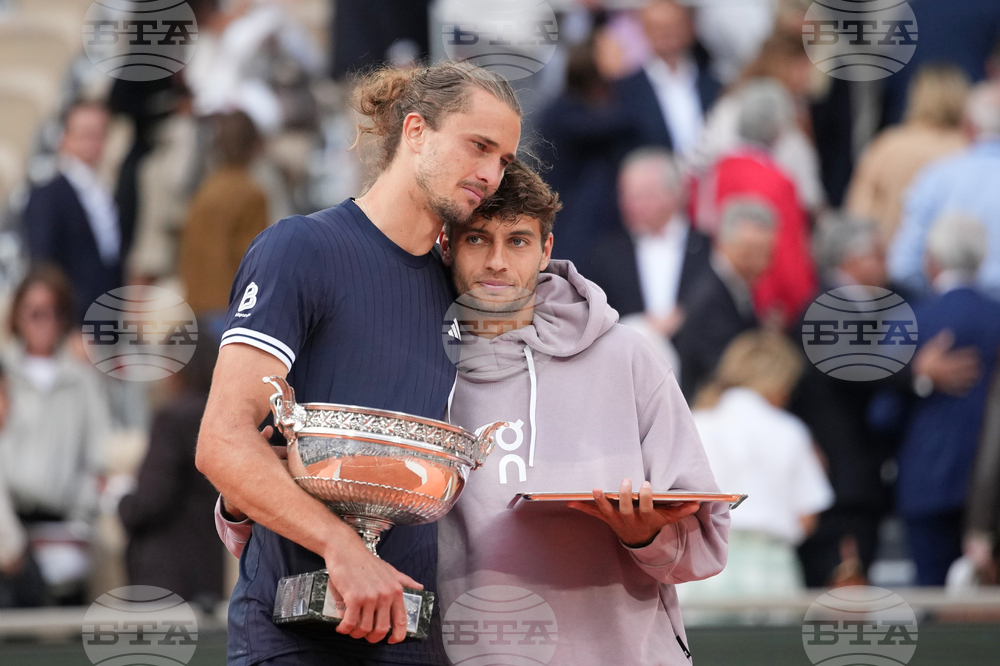 APTOPIX French Open Tennis