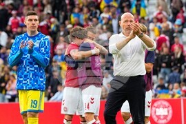 Denmark Ukraine Soccer