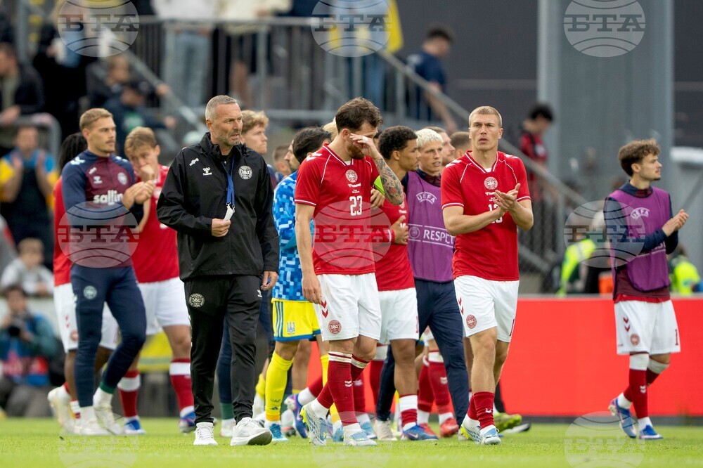 Denmark Ukraine Soccer