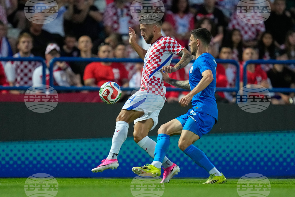 Croatia Slovenia Soccer