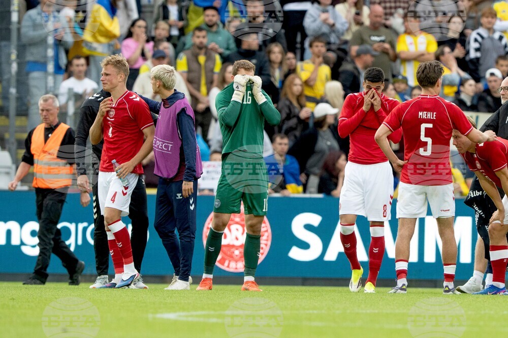 Denmark Ukraine Soccer