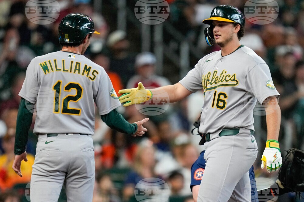 Athletics Astros Baseball