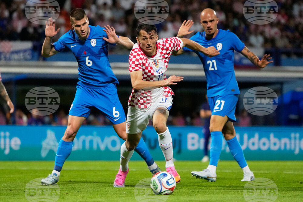 Croatia Slovenia Soccer