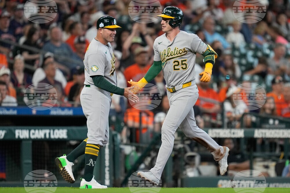 Athletics Astros Baseball