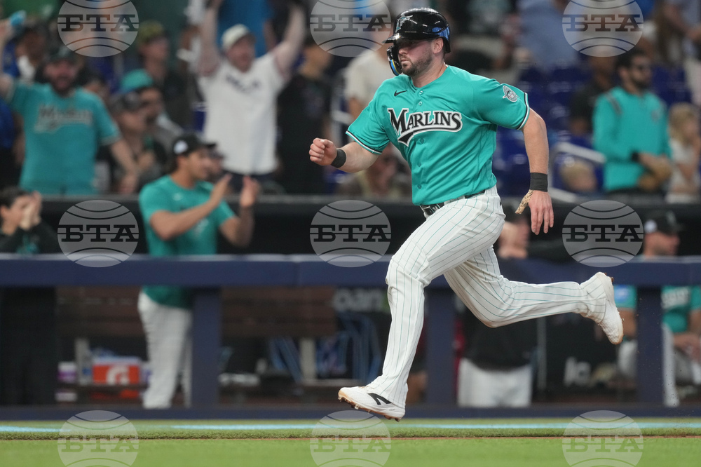 Rays Marlins Baseball