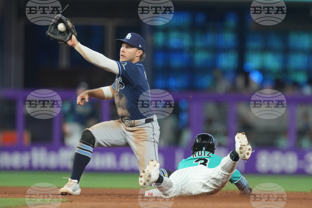 Rays Marlins Baseball