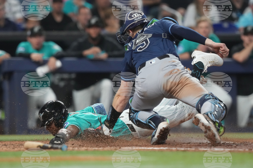 Rays Marlins Baseball