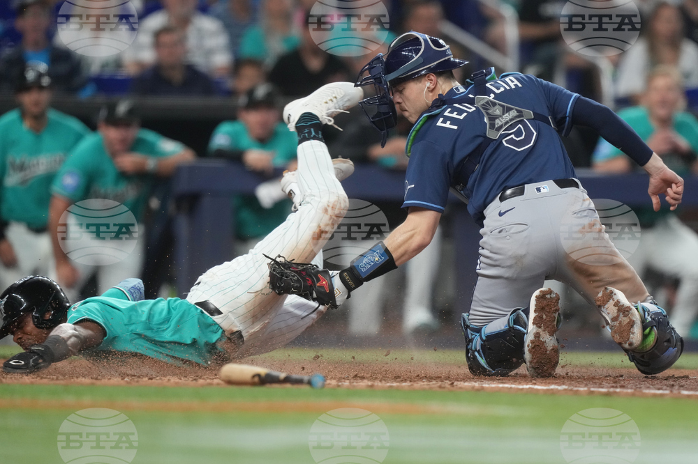 Rays Marlins Baseball