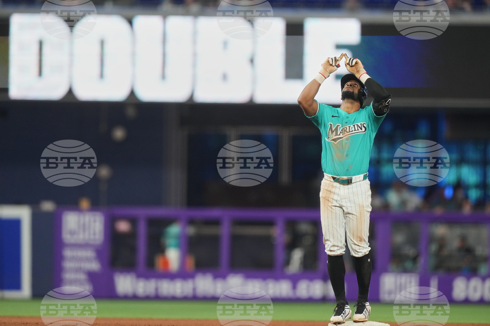Rays Marlins Baseball
