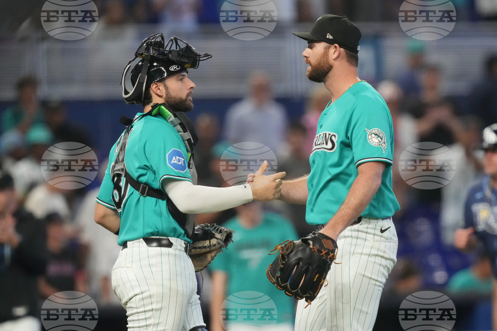 Rays Marlins Baseball