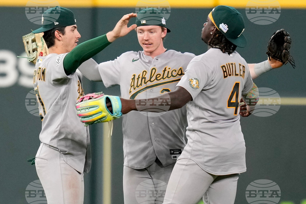 Athletics Astros Baseball